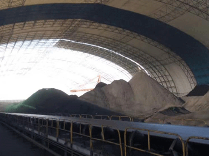 武汉煤棚料仓网架